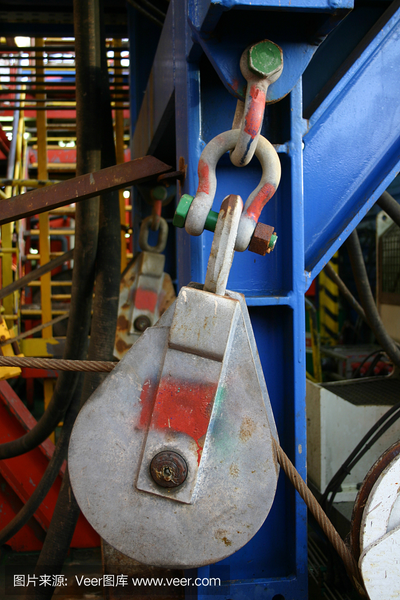 石油钻机钢丝绳滑轮
